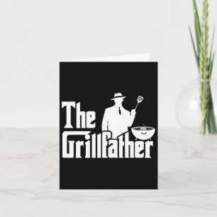 De Grillfather Grappig Bbq-ontwerp voor vaders  Kaart