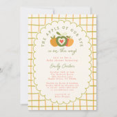 De grillige appel van ons oog herfstgeslachtsneutr kaart (Voorkant)