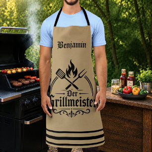 De Grillmeester Monogram BBQ Grill Master Schort