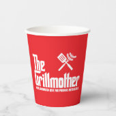 De Grillmoeder Papieren Bekers (Voorkant)