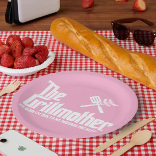 De Grillmoeder Papieren Bordje