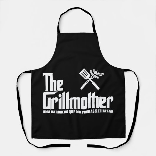 De Grillmoeder Schort (Voorkant)