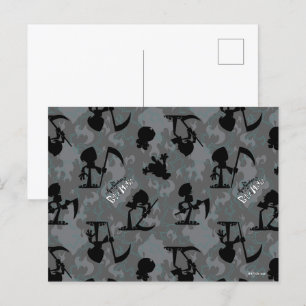 De grimavonturen van Billy & Mandy Pattern Briefkaart
