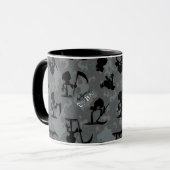 De grimavonturen van Billy & Mandy Pattern Mok (Voorkant links)