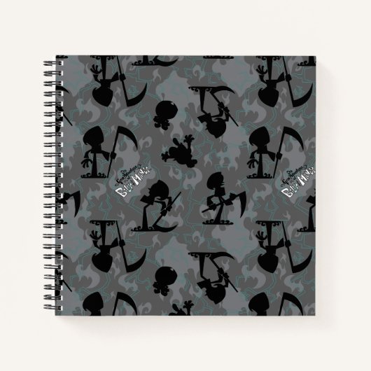 De grimavonturen van Billy & Mandy Pattern Notitieboek (Voorkant)