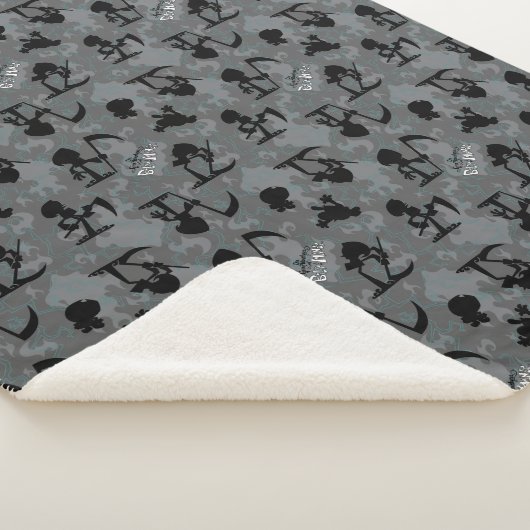 De grimavonturen van Billy & Mandy Pattern Sherpa Deken (3/4)