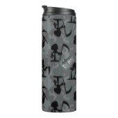 De grimavonturen van Billy & Mandy Pattern Thermosbeker (Geroteerd rechts)