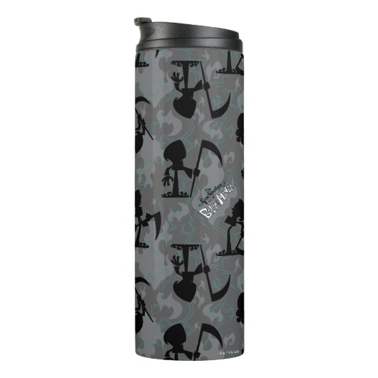 De grimavonturen van Billy & Mandy Pattern Thermosbeker (Geroteerd rechts)