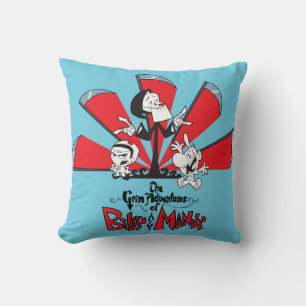 De grimavonturen van Billy & Mandy Scythes Art Kussen