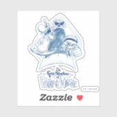 De grimavonturen van Billy & Mandy Sketch Art Sticker (Vel)