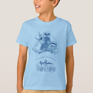 De grimavonturen van Billy & Mandy Sketch Art T-shirt