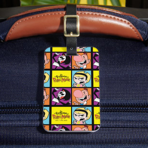 De grimmige avonturen van Billy & Mandy Character Bagagelabel