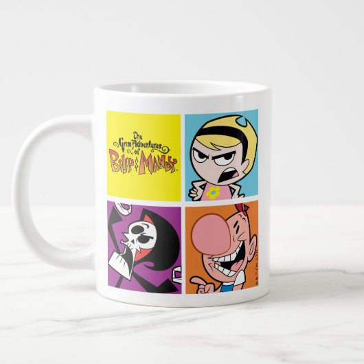De grimmige avonturen van Billy & Mandy Character  Extra Grote Beker (Links)