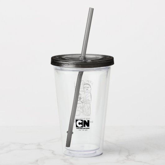 De grimmige avonturen van Billy & Mandy - Het eind Acryl Drinkbeker (Achterkant)