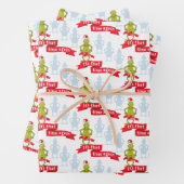 De Grinch | Het is het tijdspatroon Inpakpapier Vel (In situ)