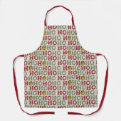 De Grinch | Ho Ho Pattern 2 Schort (Voorkant)