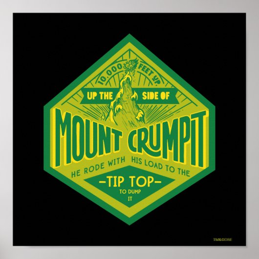 De Grinch | Mount Crumpit Poster (Voorkant)