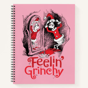 De Grinch Voelt zich Grinchy Notitieboek