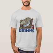 DE GRINNS-Mannen Tour T (grijs) T-shirt (Voorkant)