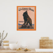De Grizzly Beer Rag Poster (Keuken)