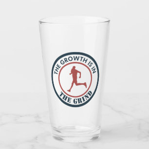 De groei is in het kielzog aan het lopen glas