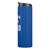 De groei is in volle omvang thermosbeker (Geroteerd rechts)