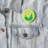 De GROEI Ronde Button 5,7 Cm (In situ)