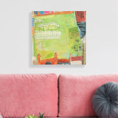 De Groene 2012 Canvas Afdruk (Insitu (Woonkamer))