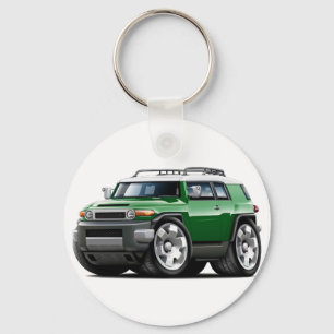 De Groene Auto van de Kruiser van FJ Sleutelhanger