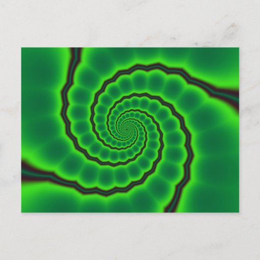 De groene Briefkaarten van het Ding (Voorkant)