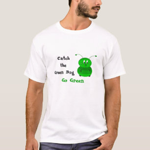 De groene buik vangen t-shirt