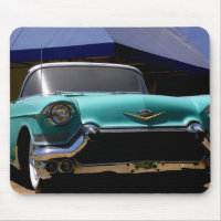 De groene convertible Cadillac van Elvis Presley i