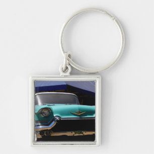 De groene convertible Cadillac van Elvis Presley i Sleutelhanger
