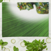 De Groene Dame Theedoek (Gevouwen)