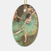 De groene danser van Edgar Degas,  ballet Keramisch Ornament (Links)