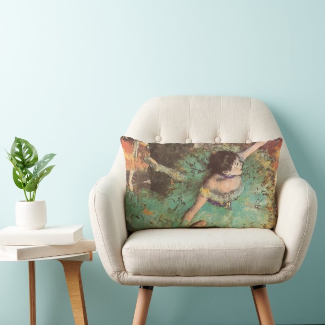 De groene danser van Edgar Degas,  ballet Kussen (Stoel)