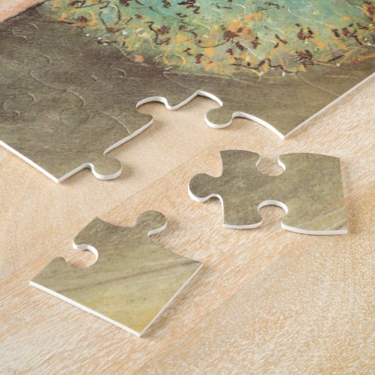 De groene danser van Edgar Degas, ballet Legpuzzel (Zijkant)