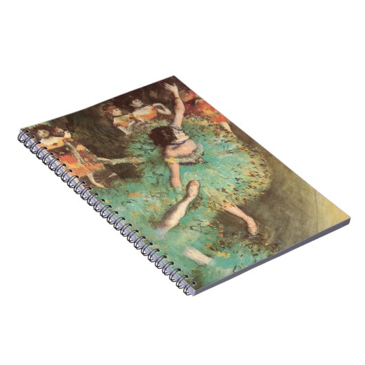 De groene danser van Edgar Degas, ballet Notitieboek (Rechterzijde)