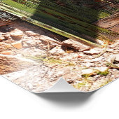 De groene deuren foto afdruk (Hoek)