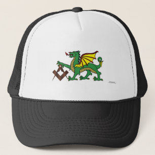De groene draak trucker pet