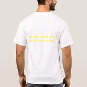 De groene en gele eekhoorn t-shirt (Achterkant)