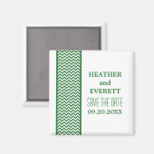 De Groene Grens van de Chevron sparen de Magnet va Magneet (Voorkant / Achterkant)