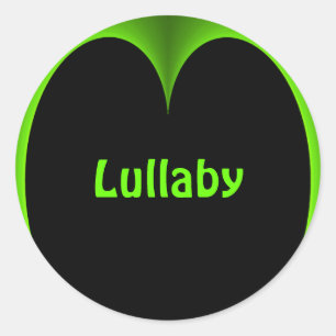 De groene Hart Gepersonaliseerde Sticker van de