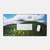De groene heuvels van de aarde bureaumat (Keyboard & Muis)