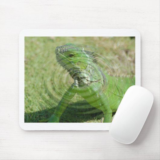 De Groene Iguana Muismat (Met muis)