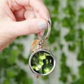 De groene lantaarn vasthouden sleutelhanger (Hand)