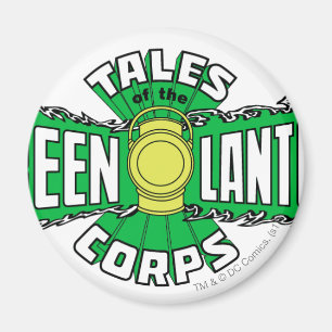 De Groene Lantaarnkorps - Groene Logo Magneet