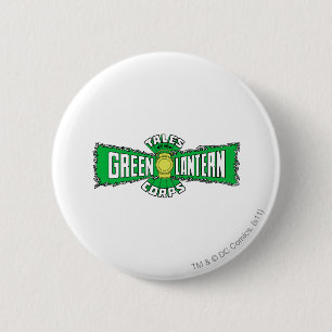 De Groene Lantaarnkorps - Groene Logo Ronde Button 5,7 Cm
