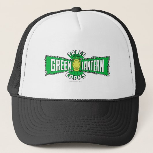 De Groene Lantaarnkorps - Groene Logo Trucker Pet (Voorkant)