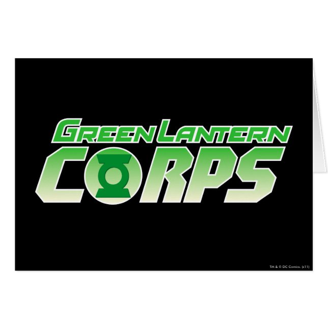 De Groene Lantern Corps Logo 2 (Voorkant Horizontaal)